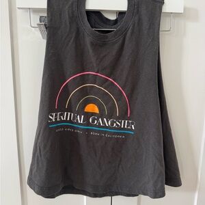 Spiritual Gangster Charcoal Tee